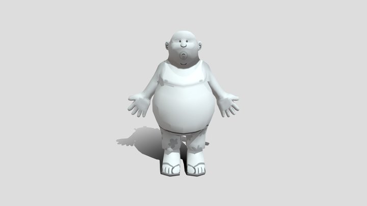 NPC Modular for Donuts! (Variation 4) 3D Model