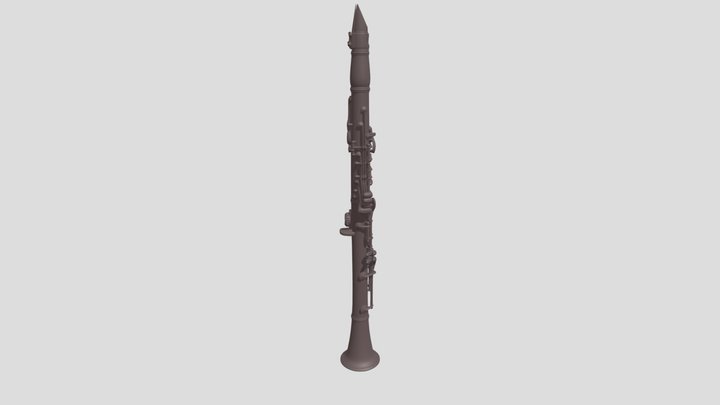 Clarinette 3D Model