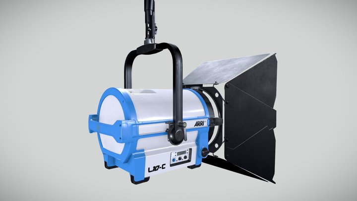 ARRI L10 fresnel ligth (Model Available on Fab) 3D Model
