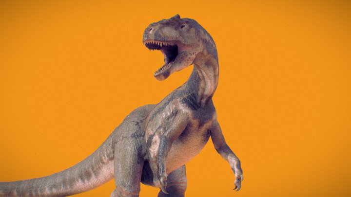 Allosaurus 3D Model
