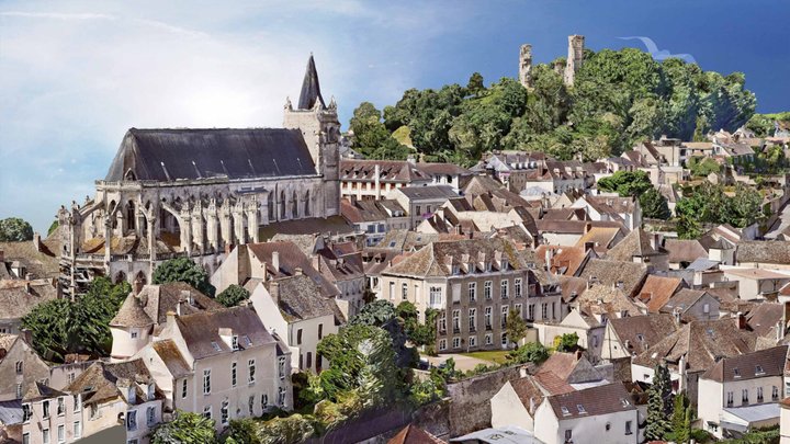 Montfort l'Amaury 3D Model