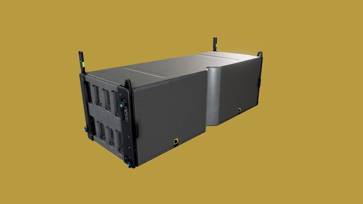 K1 L ACOUSTICS  3D   Loudspeakers 3D Model