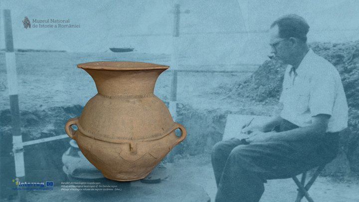 Vas urnă, Cârna, România 3D Model