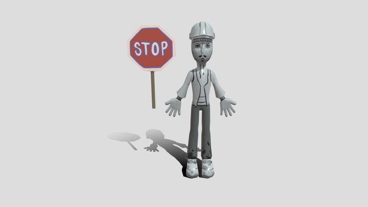 NPC Modular for Donuts! (Variation 5) 3D Model