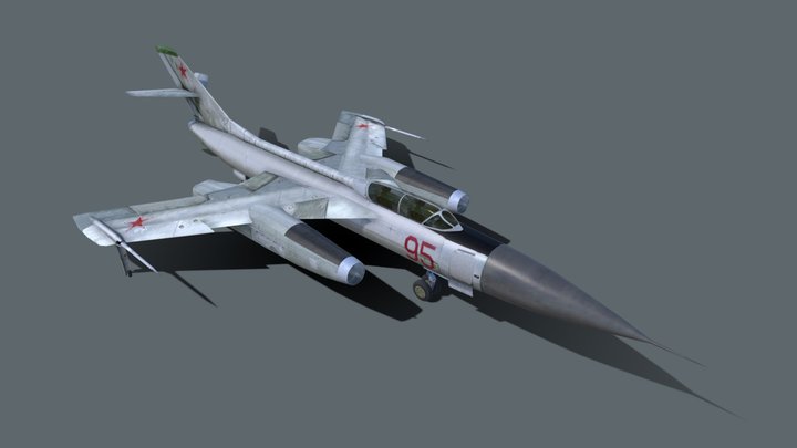 Yakovlev Yak-28P 3D Model
