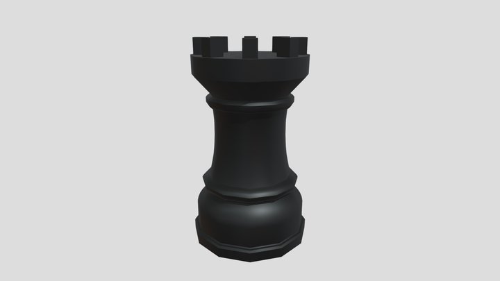 chess rook 3D Model