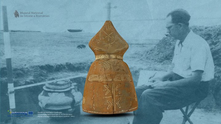 Cârna, statuetă antropomorfă 3D Model