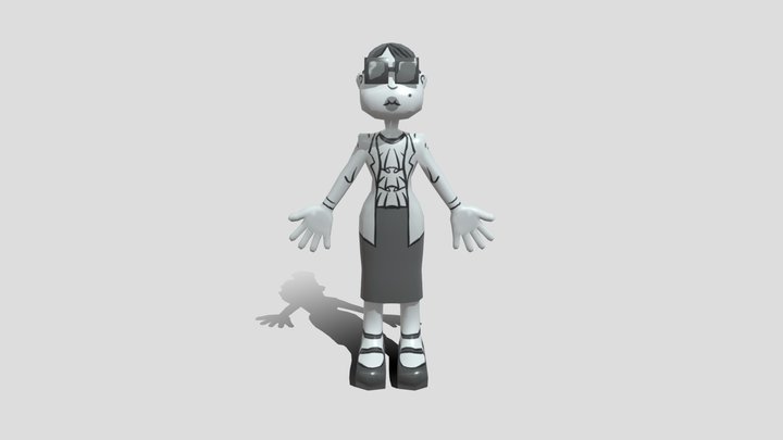 NPC Modular for Donuts! (Variation 3) 3D Model